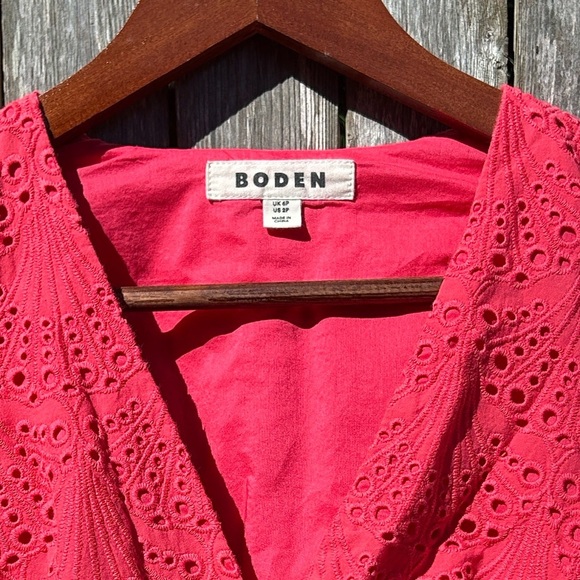 Boden Women's Lola Broderie Maxi Dress Size 2 Petite - Picture 8 of 8